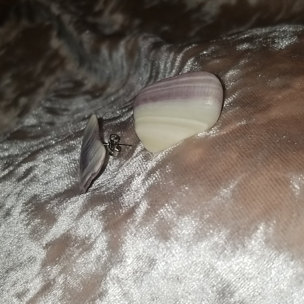 Shell earrings - Picture 2 of 2